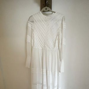 White o.p.t. dress, New with Tags!